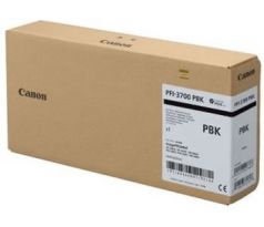 kazeta CANON PFI-3700PBK Photo Black iPF GP-2600S/4600S/6600S, PRO-2600/4600/6600 (700 ml) (6444C001)