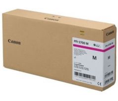 kazeta CANON PFI-3700M Magenta iPF GP-2600S/4600S/6600S, PRO-2600/4600/6600 (700 ml) (6446C001)