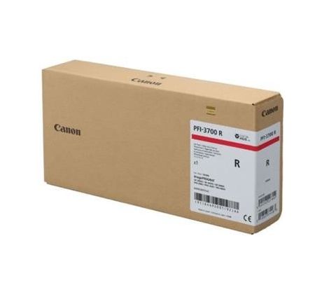 kazeta CANON PFI-3700R Red iPF PRO-2600/4600/6600 (700 ml) (6449C001)