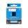 alt. páska pre DYMO 43613 D1 S0720780 Black On White Tape (6mm, 7m) (ECO-DYMO43613)