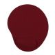 Gel mouse pad with wrist support, red, ergonomic (PWWP201GEP0M)
