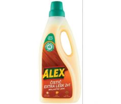 ALEX čistič extra lesk 2v1 na drevo s vôňou Magic Wood 750 ml