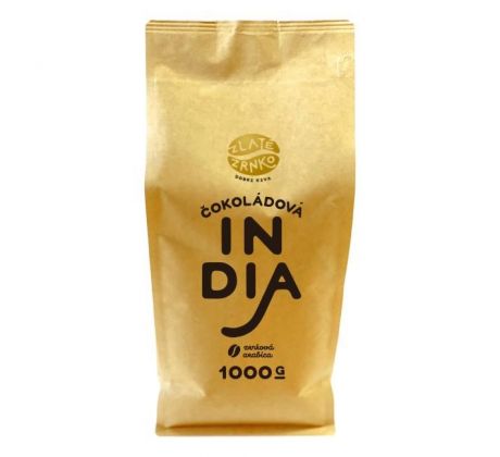 Káva zrnková Zlaté Zrnko India 100% arabica 1kg