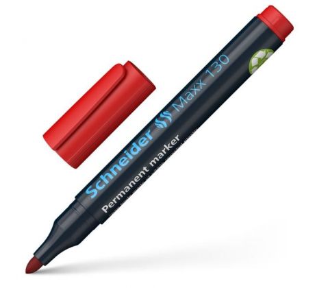 Permanentný popisovač Schneider Maxx 130 červený