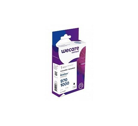 alt. kazeta wecare ARMOR pre BROTHER DCP-130/135 Black (LC-1000/970Y) (K12378W4)