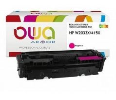 alt. toner OWA ARMOR pre HP W2033X/CF415A pre M454, M479 Magenta "LEVEL"  (6000 str.) (K18975OW)
