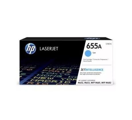 TONER HP CF451A HP655A azúrový (10500 str.) (CF451A)