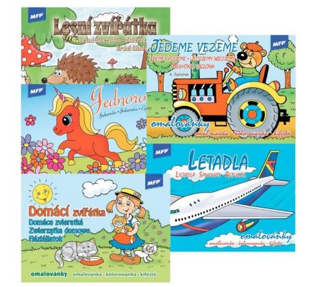 Maľovanka A5 Lietadlá