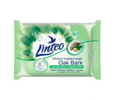 Vlhčený toaletný papier LINTEO Satin dubová kôra 60 ks