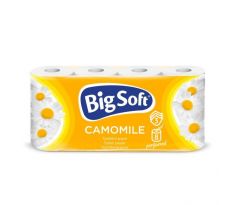Toaletný papier 3-vrstvový Big Soft Camomile 8ks, 16,5m