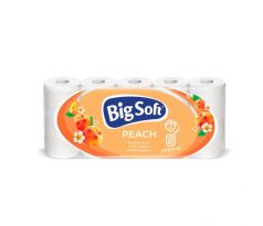 Toaletný papier 2-vrstvový Big Soft Peach 10ks, 22m