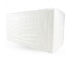Papierové servítky 1-vrstvové 33x33cm biele 500ks