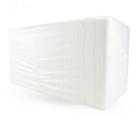 Papierové servítky 1-vrstvové 33x33cm biele 500ks