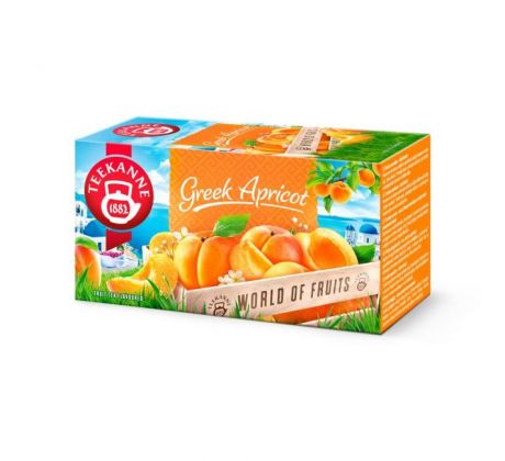 Čaj Teekanne World Of Fruits Greek Apricot HB 20 x 2,25g