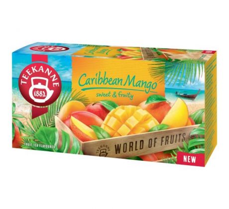 Čaj Teekanne World Of Fruits Caribbean Mango HB 20 x 2,25g