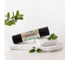 Vrecia DONAU ECO strong, 60 ℓ,30 mic, 10 ks, čierne, LDPE