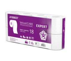 Toaletný papier 3-vrstvový VELVET CARE Expert 18m (8ks)