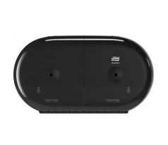 Twin Mini zásobník na toaletný papier Tork SmartOne, čierny T9