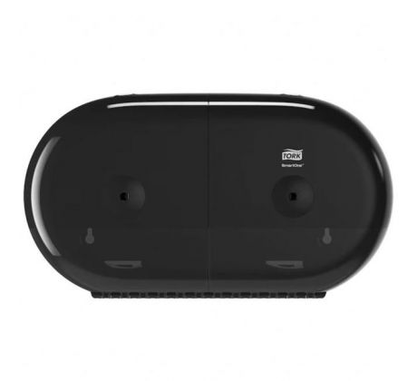 Twin Mini zásobník na toaletný papier Tork SmartOne, čierny T9