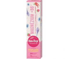 Revital Botanicals Magnézium + B6, 20 šumivých tabliet