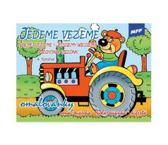 Maľovanka A5 Ideme, vezieme