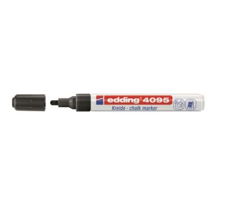 Kriedový popisovač edding 4095 čierny