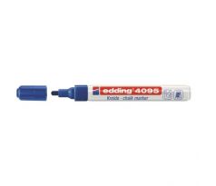 Kriedový popisovač edding 4095 modrý