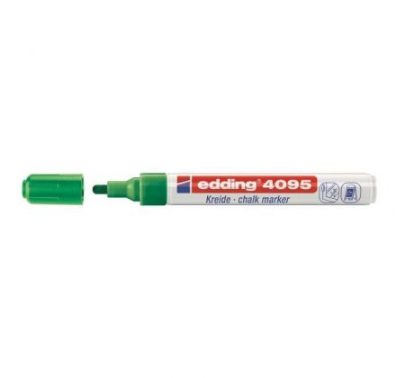 Kriedový popisovač edding 4095 zelený