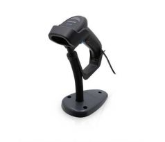 Skener čiarových kódov Datalogic QUICKSCAN LITE 2500 2D IMAGER/KIT W/ COILED USB + STAND BLK (QW2520-BKK11S)