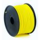 ABS plastic filament for 3D printers, 1.75 mm diameter, yellow (3DP-ABS1.75-01-Y)