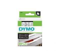 Samolepiaca páska Dymo D1 19 mm číra/čierna