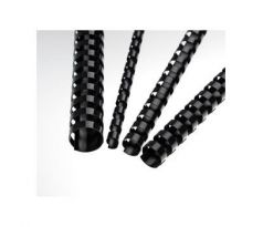 Plastic back 25 mm, black*50ks (LAMRE21DR25N)