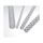 Plastic back 14 mm, white*100ks (LAMRE21DR14BL)
