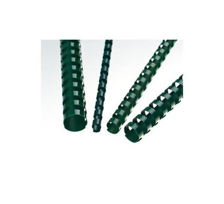 Plastic back 14 mm, green*100ks (LAMRE21DR14V)