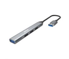 USB hub 4-portový, Marvo UH-ATC01, USB 3.0, šedý (UH-ATC01)