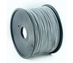 ABS plastic filament for 3D printers, 1.75 mm diameter, gray (3DP-ABS1.75-01-GR)