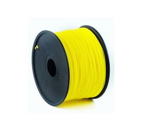PLA plastic filament for 3D printers, 1.75 mm diameter, yellow (3DP-PLA1.75-01-Y)