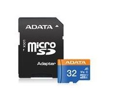 Pamäťová karta ADATA Premier micro SDHC karta 32GB UHS-I U1 Class 10 + adaptér (AUSDH32GUICL10A1-RA1)