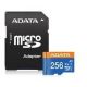 Pamäťová karta ADATA Premier micro SDXC karta 256GB UHS-I Class 10 + adaptér (AUSDX256GUICL10A1-RA1)