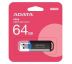USB kľúč ADATA Classic Series C906 64GB USB 2.0 snap-on cap design, čierny (AC906-64G-RBK)