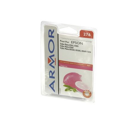 alt. kazeta wecare ARMOR pre EPSON Stylus Photo R265/285, RX585 Magenta (T080340) (K12322W4)