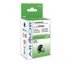 alt. kazeta wecare ARMOR pre EPSON SX425W, Stylus Office BX305F black (T129140) (K12592W4)