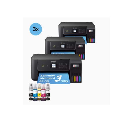 AKCIA: 3x MFP "ecoTANK" EPSON L3280 (C11CJ66426)