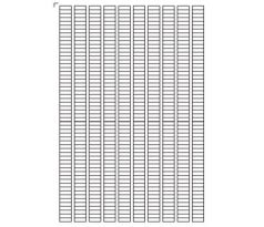 etikety RAYFILM 15x5 univerzálne biele R010015x5A-LCUT (50 list./A4) (R0100.15x5B-LCUT)