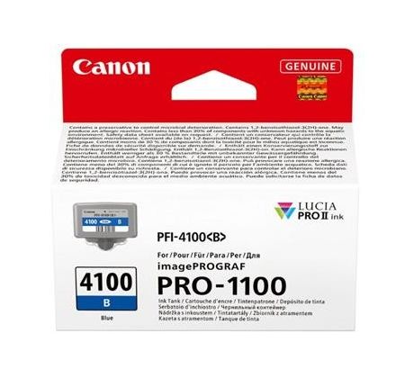 kazeta CANON PFI-4100B Blue iPF PRO-1100 (80 ml) (6786C001)
