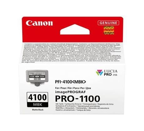 kazeta CANON PFI-4100MBK Matte Black iPF PRO-1100 (80 ml) (6776C001)