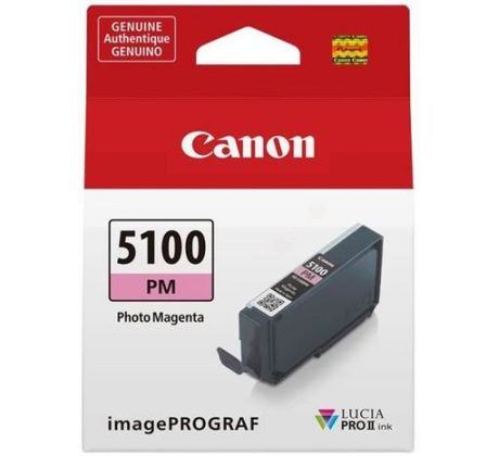 kazeta CANON PFI-5100PM photo magenta iPF PRO-310 (14,4 ml) (6957C001)