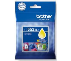 kazeta BROTHER LC-552XL Yellow MFC-J3660DW/J3960DW (1500 str.) (LC552XLY)