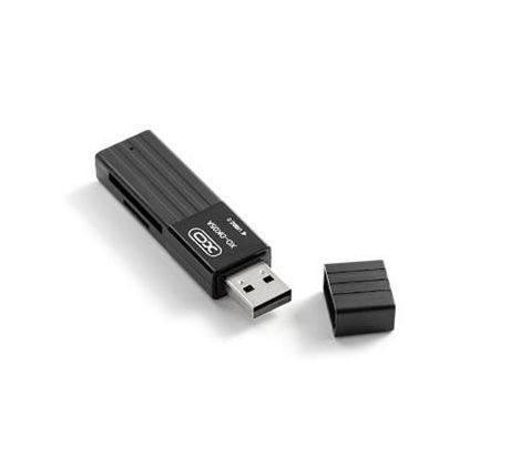 XO card reader 2 in 1 DK05A USB 2.0 black (GSM167693)